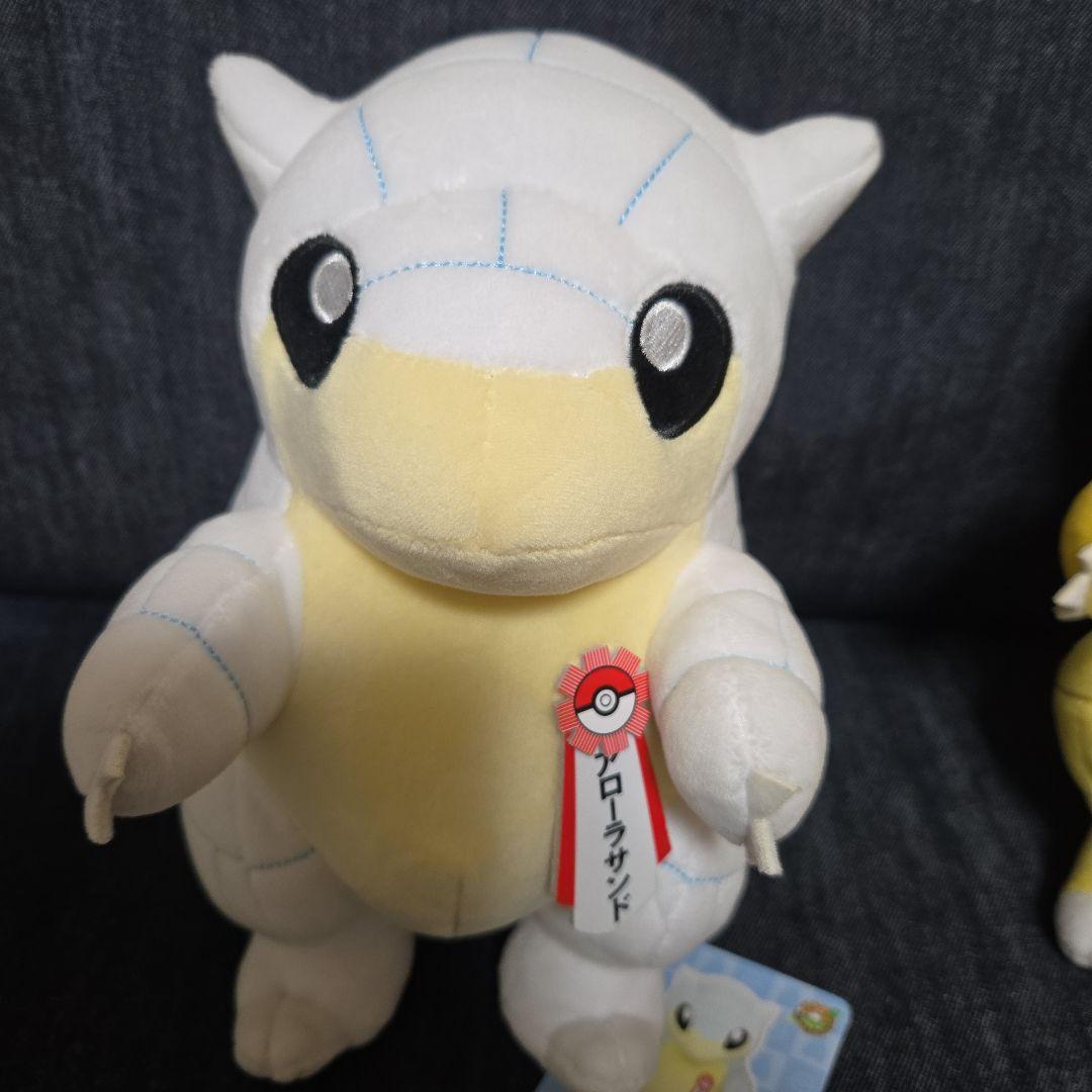 新品　サンド アローラサンド ぬいぐるみ ポケモンローカルActs　とっとり