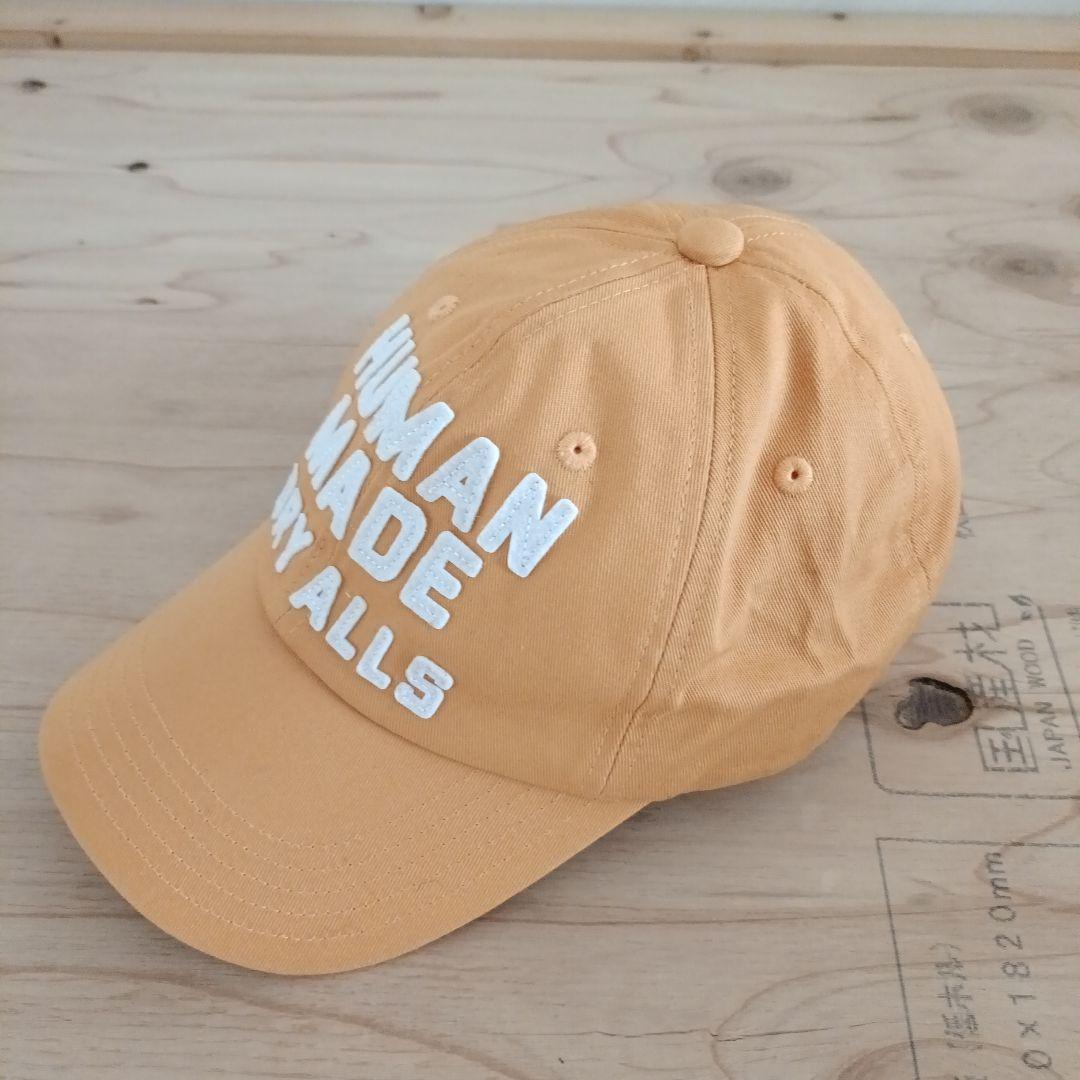 HUMAN MADE 6PANEL TWILL CAP YELLOW 　 美品