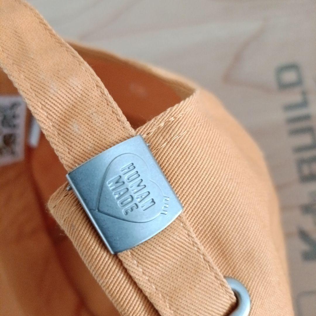 HUMAN MADE 6PANEL TWILL CAP YELLOW 　 美品