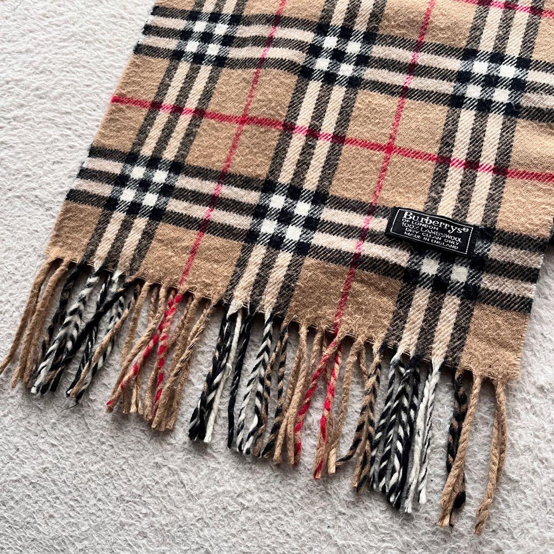 美品✨BURBERRY バーバリー マフラー ストール ノバチェック