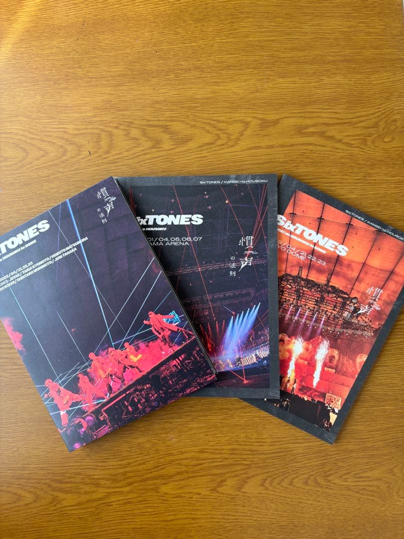 SixTONES 慣声の法則　DVD