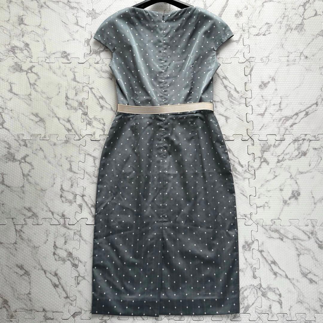 極美品✨Christian Dior Pre-Owned ドット柄 ワンピース