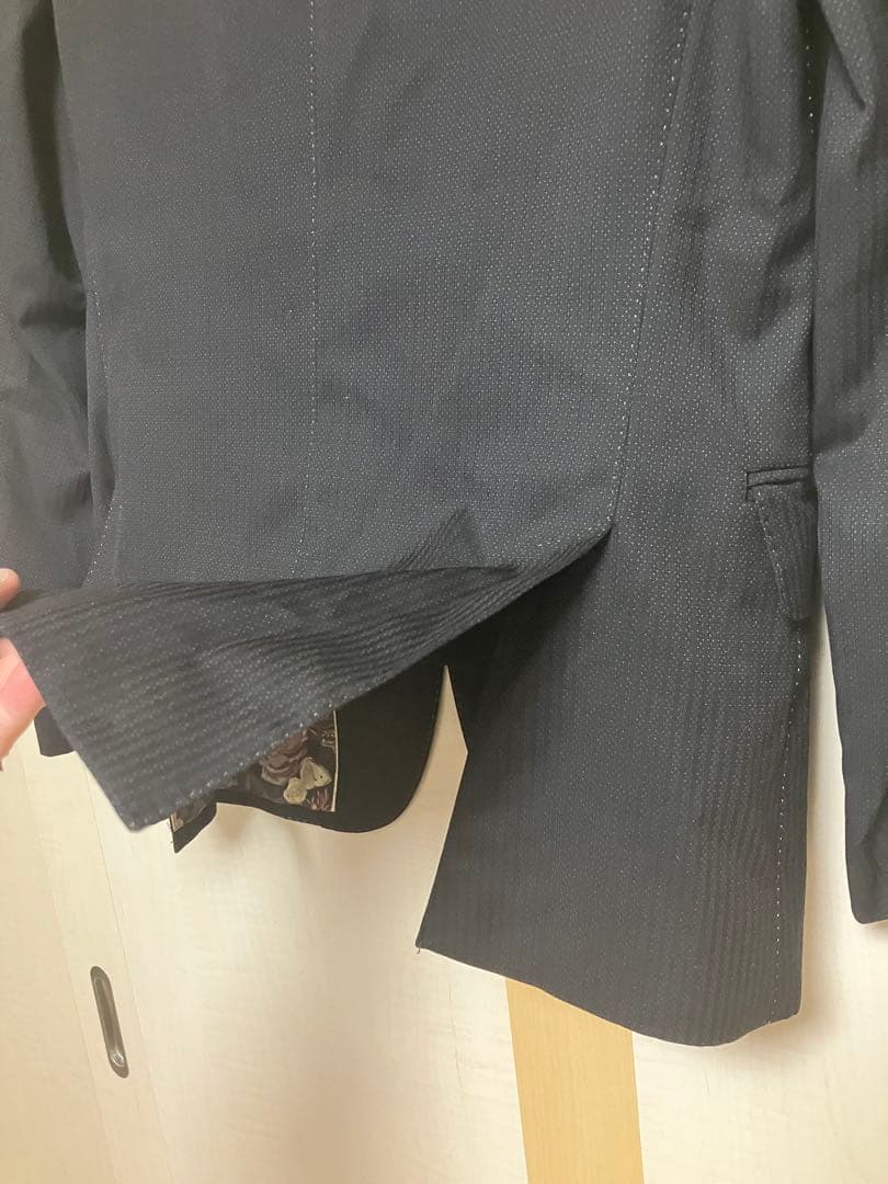 Paul Smithフラワーパターン内側　スーツ