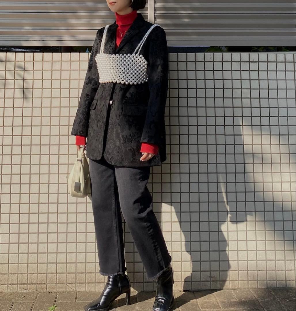良品 Ameri PAULETTE JACQUARD JACKET