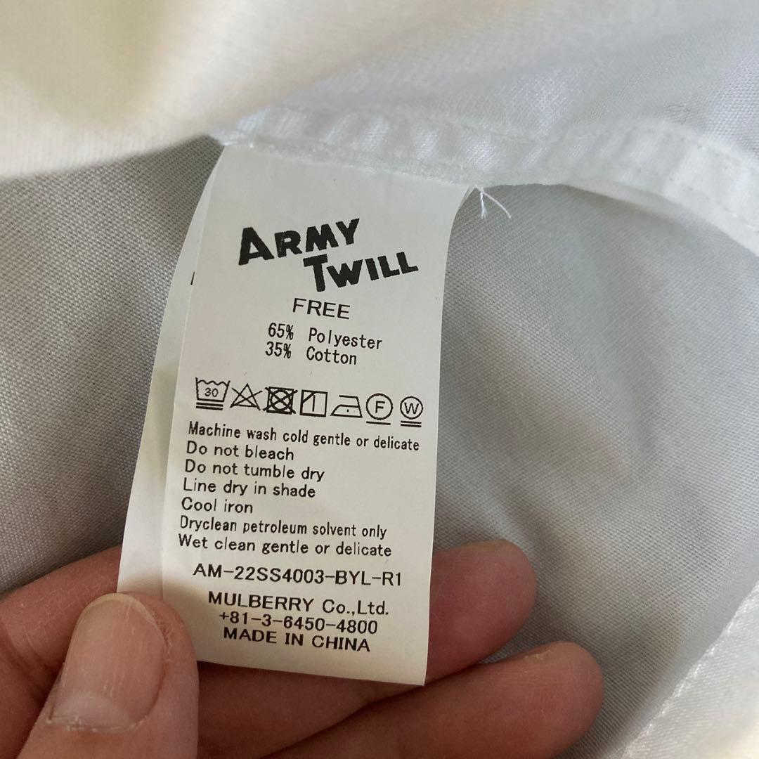 ビューティーアンドユース　別注ARMYTWILLフィッシュテールコート