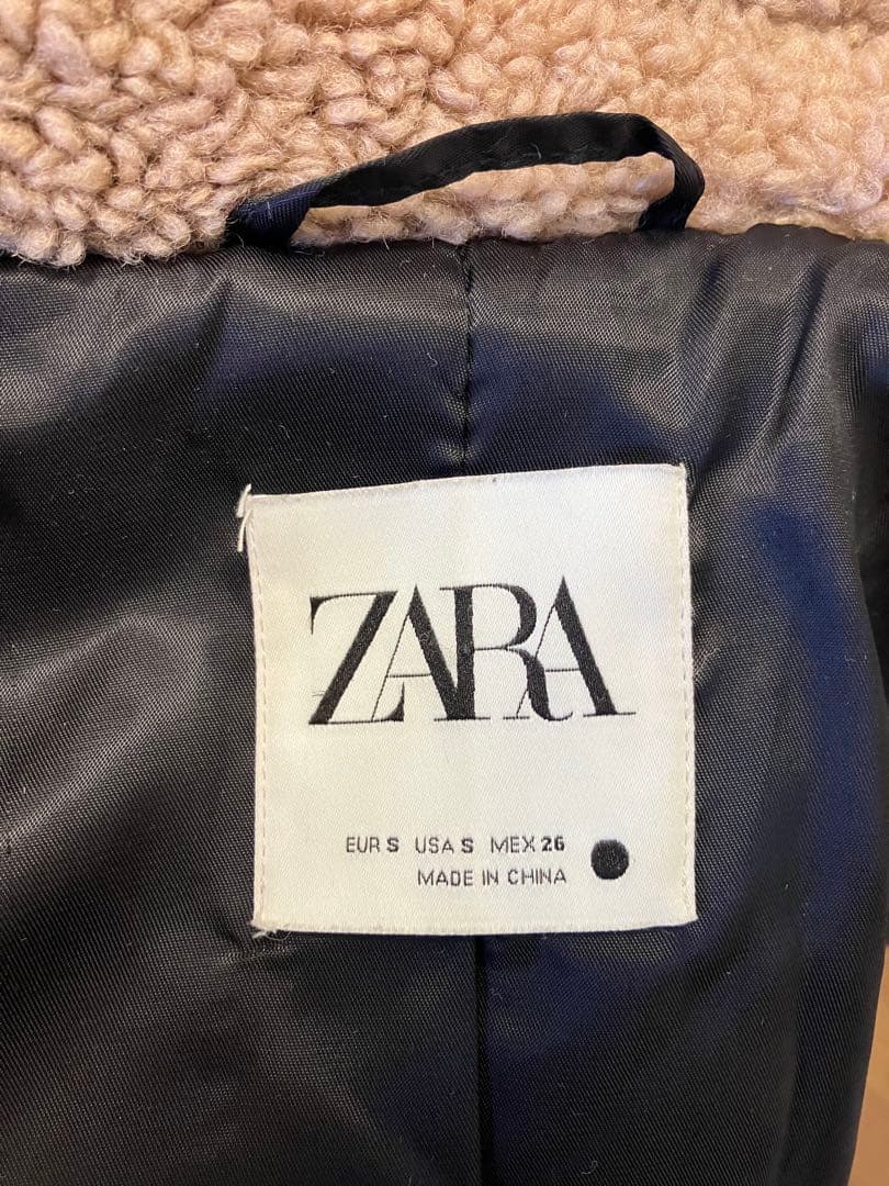 ZARA テディベアコート