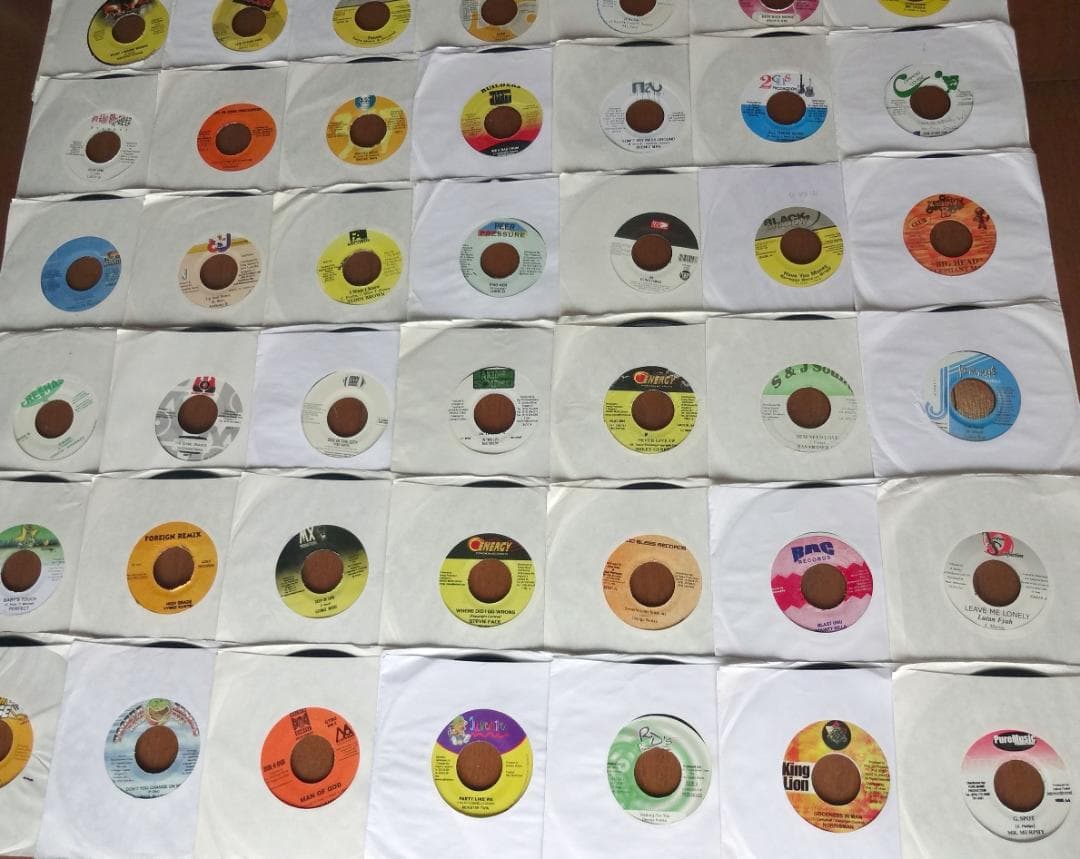 新春セール☆レゲエ 7インチ レコード 85枚セット ダンスホール REGGAE