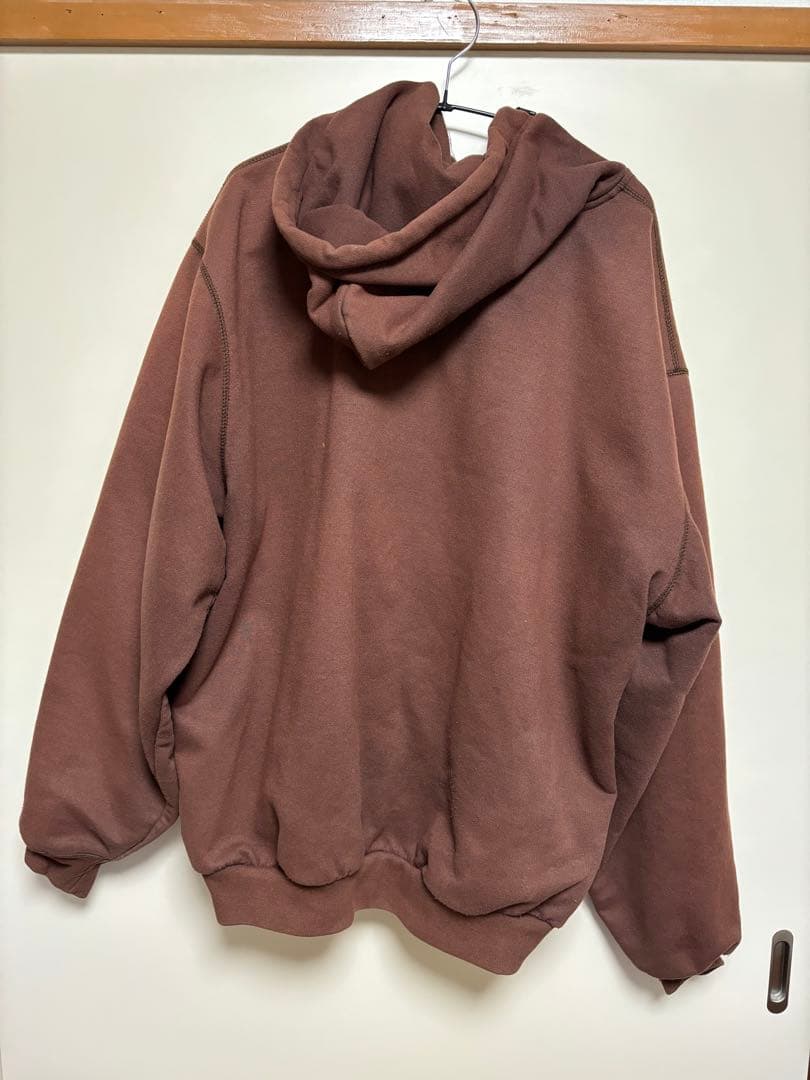Carhartt ジップアップパーカー　ブラウン