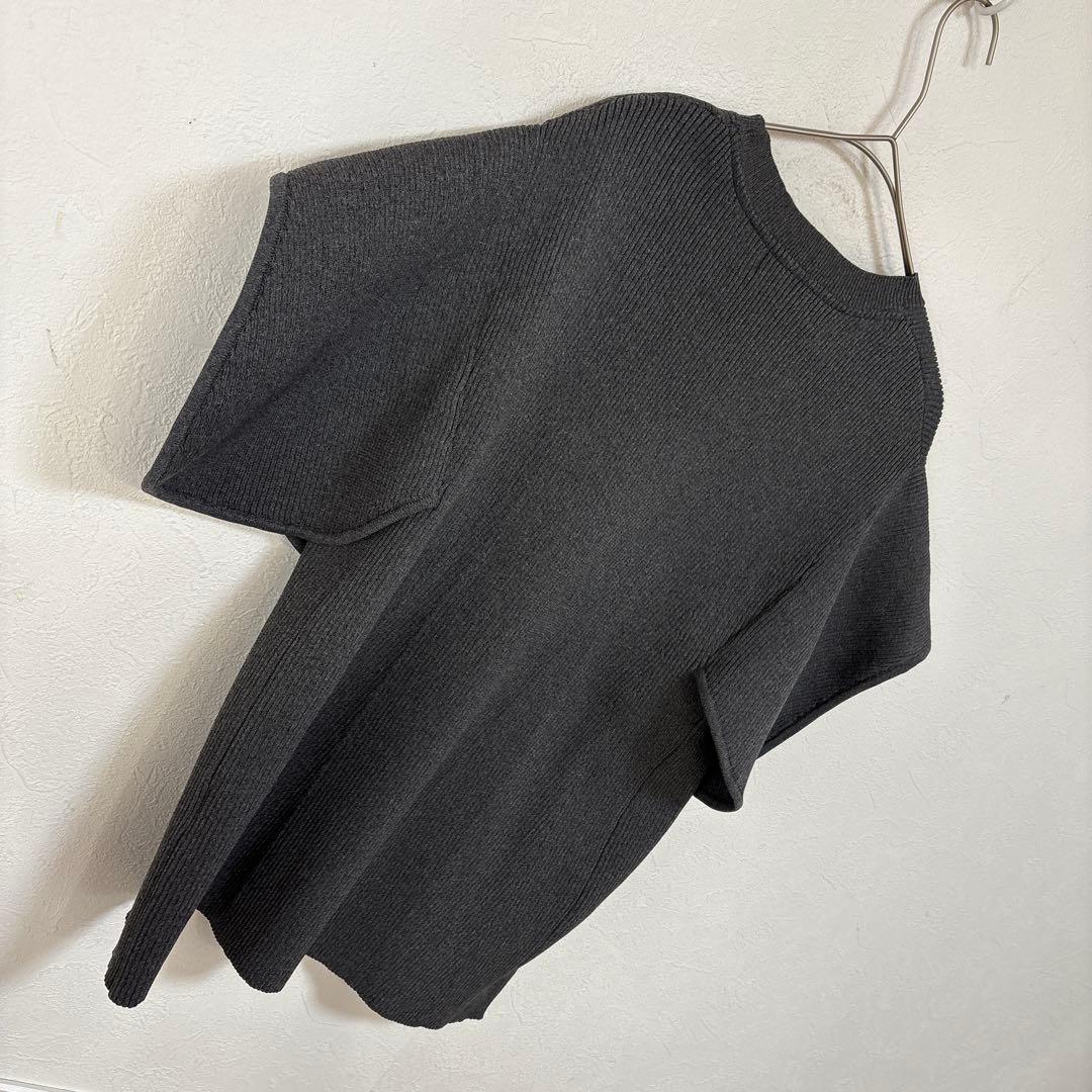 42 美品 heve へイヴ ペダルニット チャコール