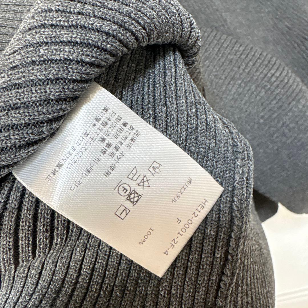 42 美品 heve へイヴ ペダルニット チャコール