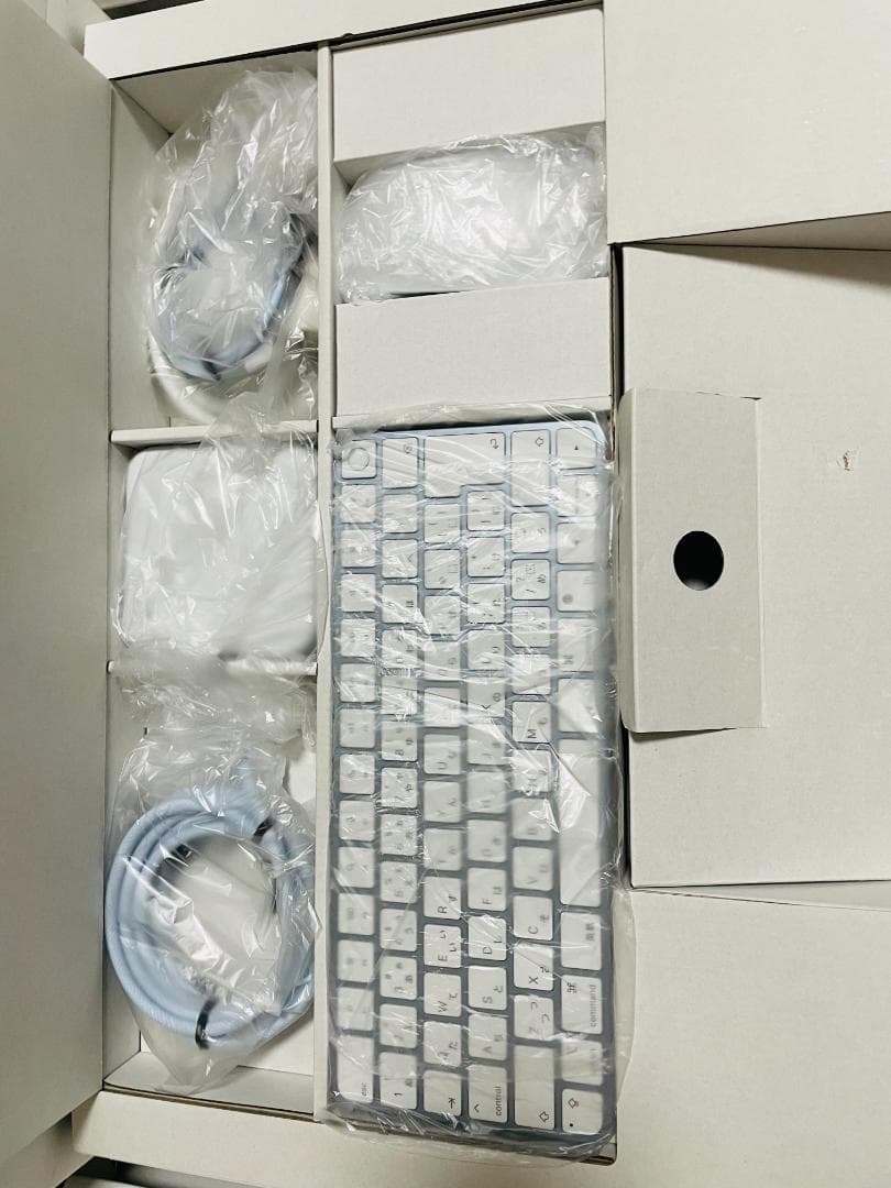 【極美品】iMac 24\" M1 8G 512G ブルー /通電時間653時間