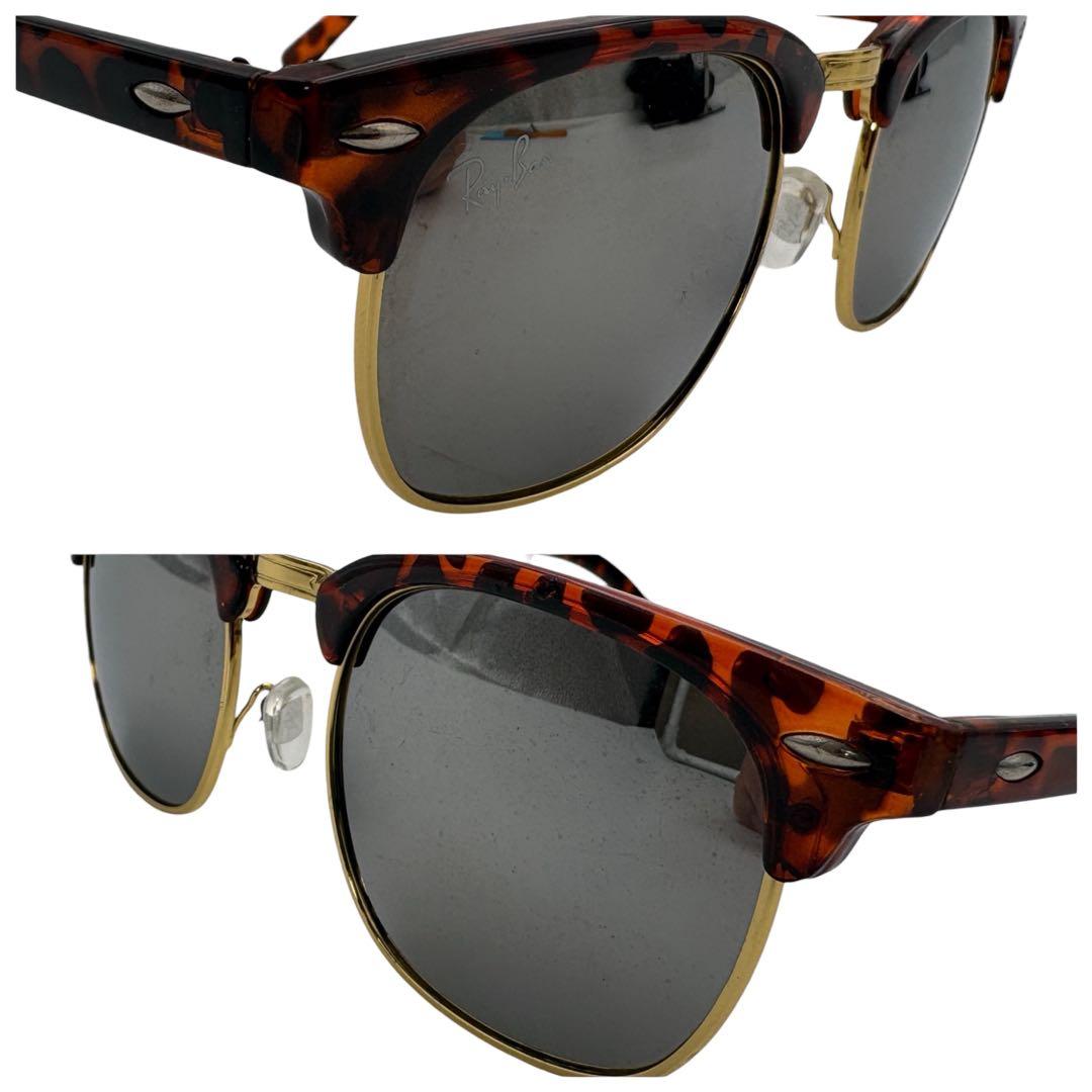RayBan レイバン べっ甲フレーム サングラスミラーレンズ XM3016