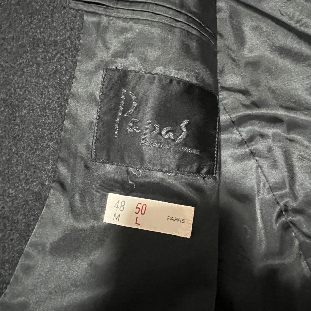 PAPAS パパス アンゴラ ウール セットアップスーツ 希少