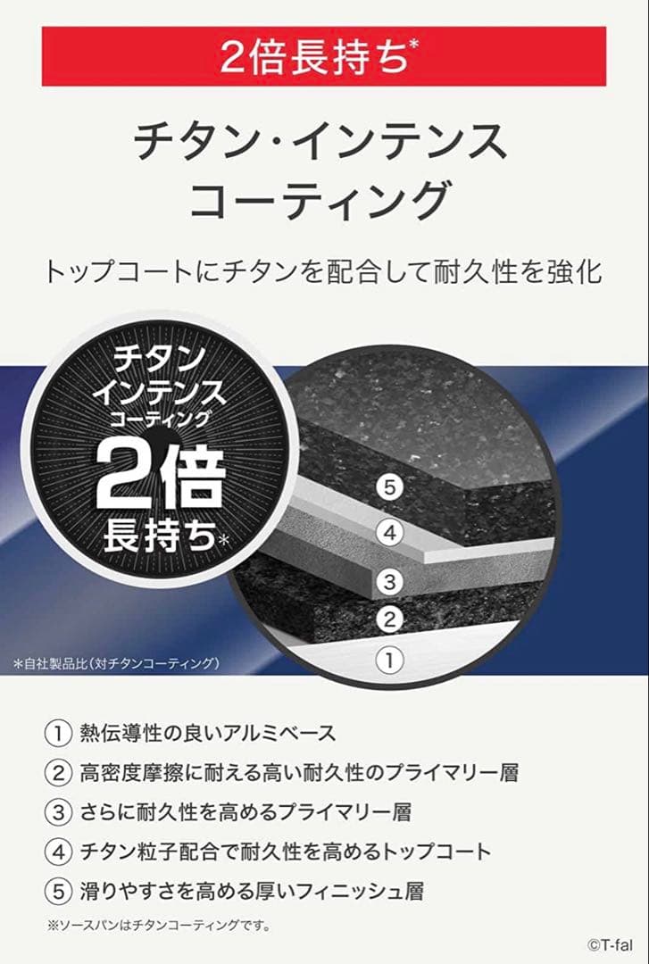 【新品迅速発送】ティファール　ソースパン　フレンチロースト　ガス火専用　6点セッ