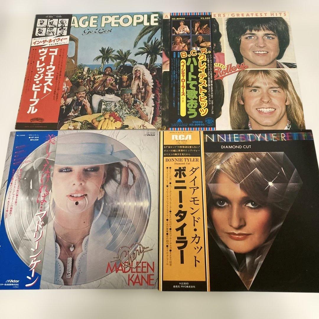 洋楽　LPレコード　まとめ売り　30枚　国内盤　帯付き　歌詞付き　大量