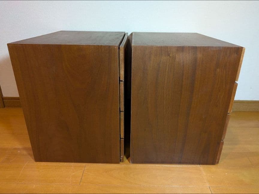 《送料込》無印良品 スタッキングチェスト インサート 引出 ウォールナット 収納