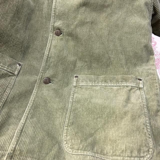 90s VALENTINO コーデュロイ カバーオールジャケット 50 L～XL