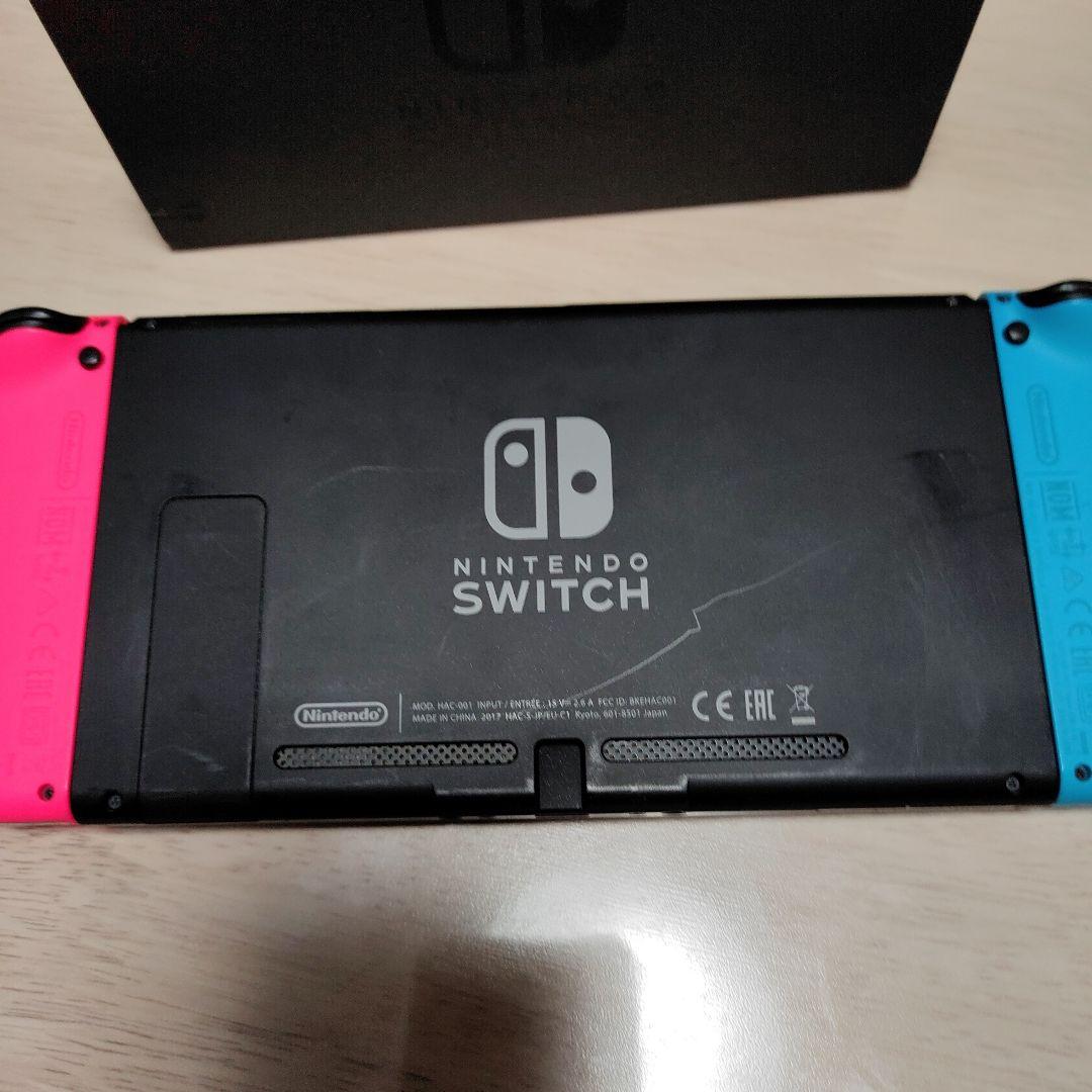 Nintendo Switch本体箱無し＋Switchプロコン＋有線接続アダプタ