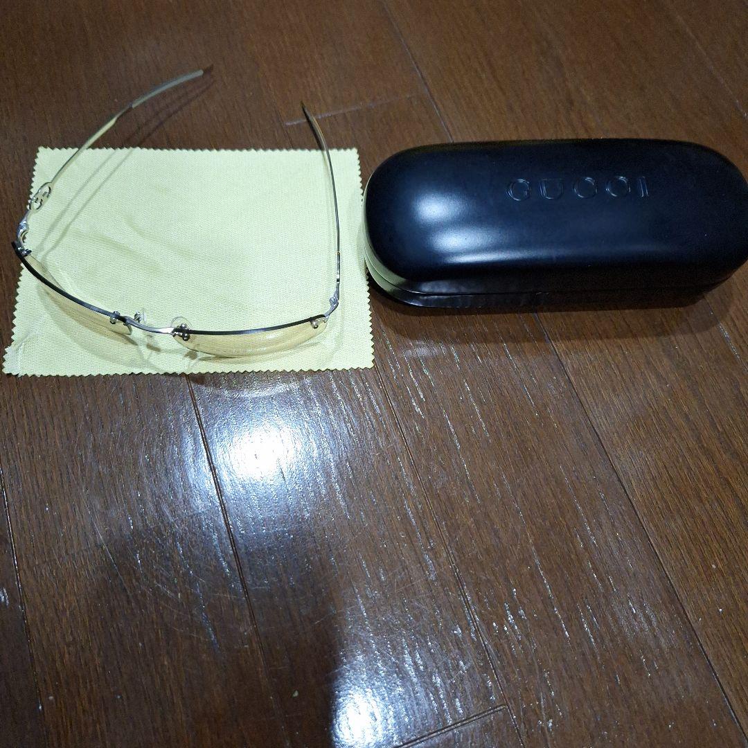 新品未使用　GUCCI フレームレスサングラス