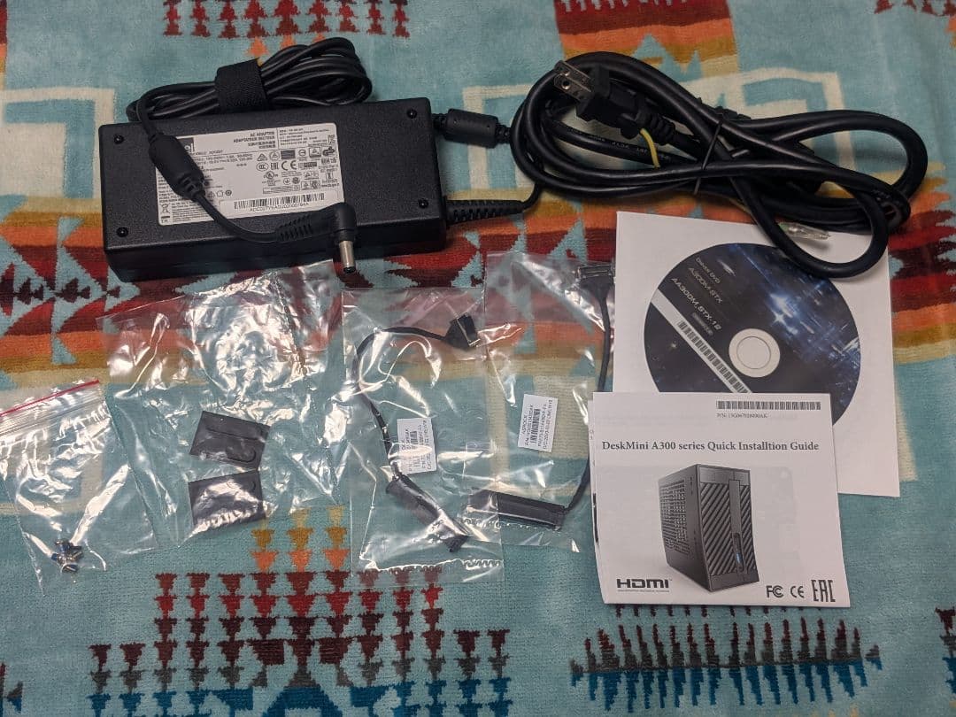 deskmini a300 ryzen5 2400g 16gb ssd無し