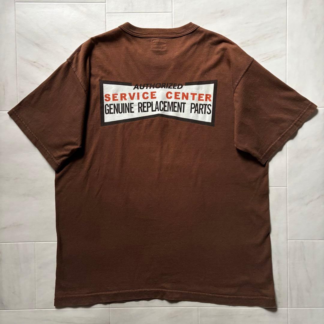 ザ・リアルマッコイズ ジョーマッコイ スチュワートTシャツ ブラウン サイズ42