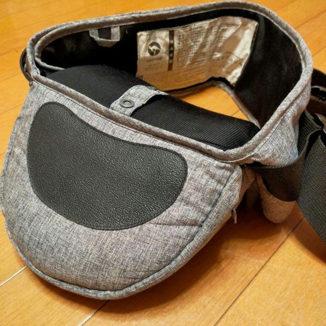 napnap ヒップシート Tran グレーダブルショルダー　シングルショルダー