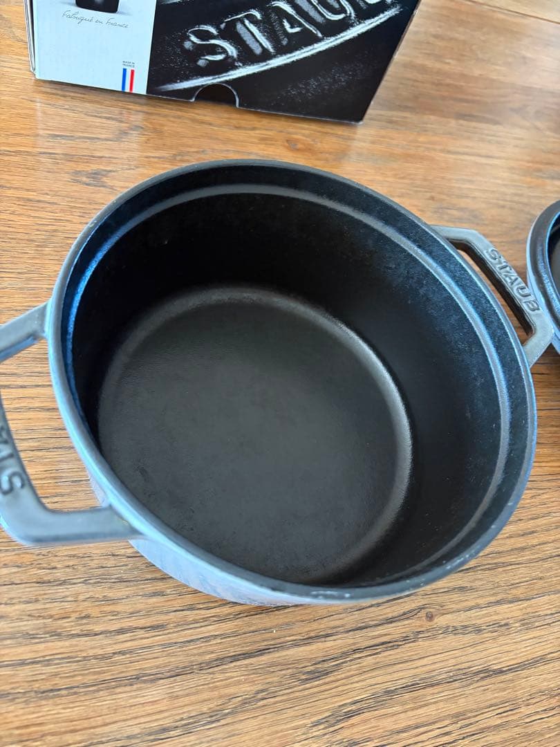 STAUB ストウブ　鍋　18 グレー