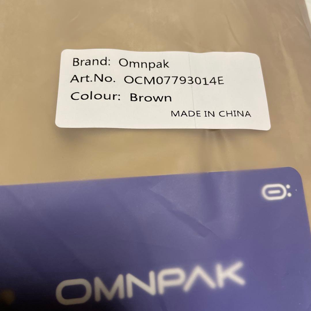 Omnpak Puffyノートパソコンカバーバッグ 13-14インチ ベージュ
