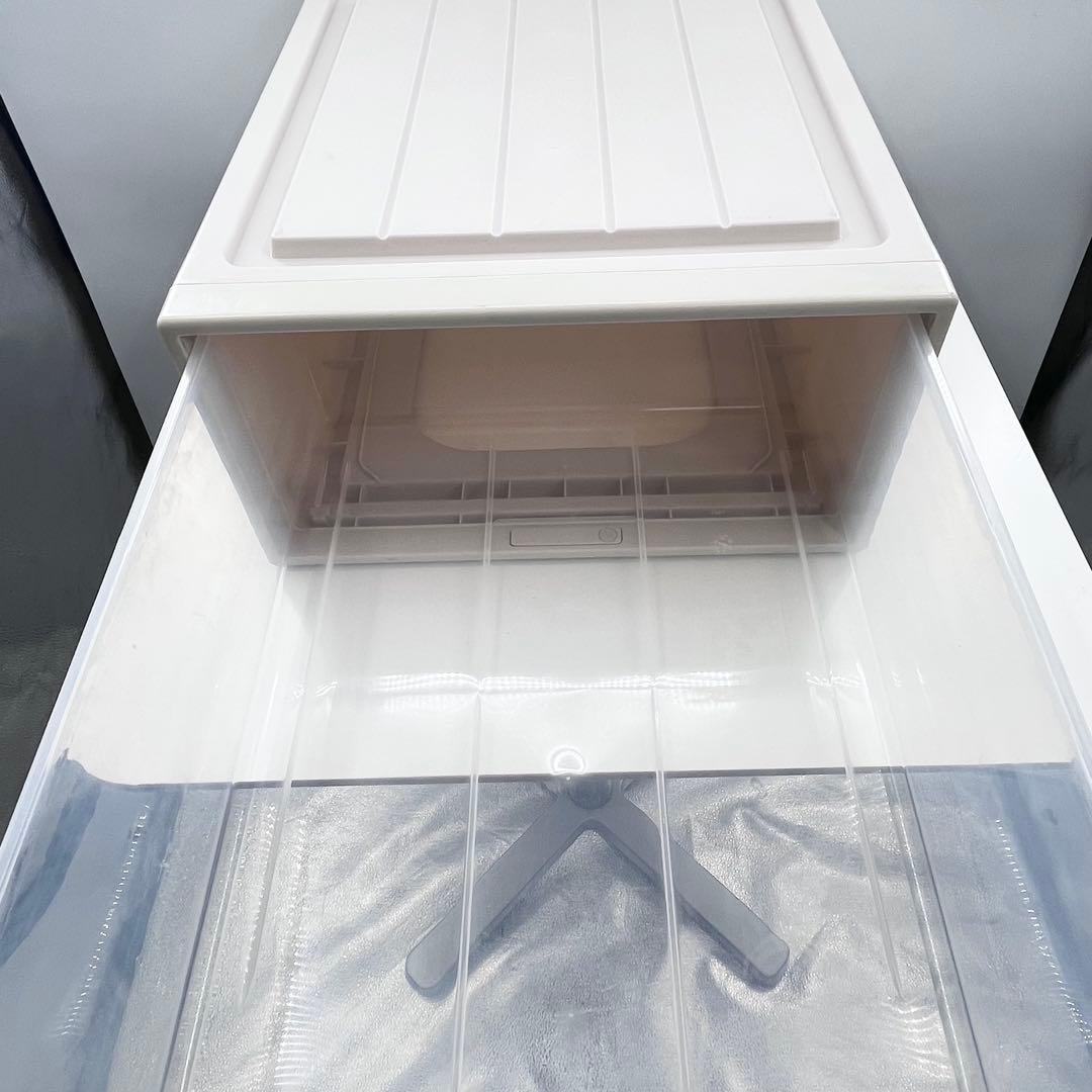 Fits 収納ケース 3段 幅44×奥行53 高さ73 引出しロック付