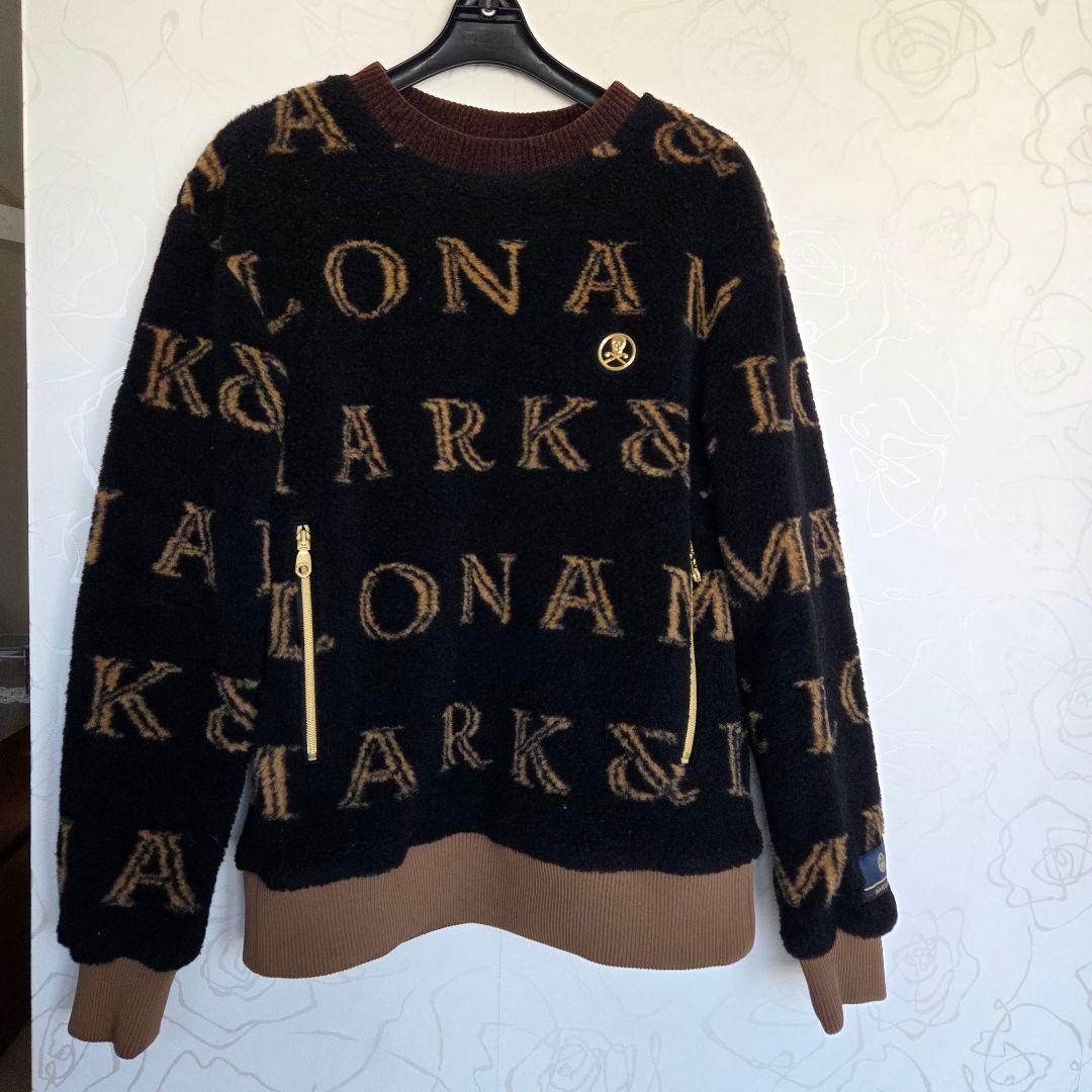 ★MARK&LONA マークアンドロナボアフリースプルオバー定価6万超46