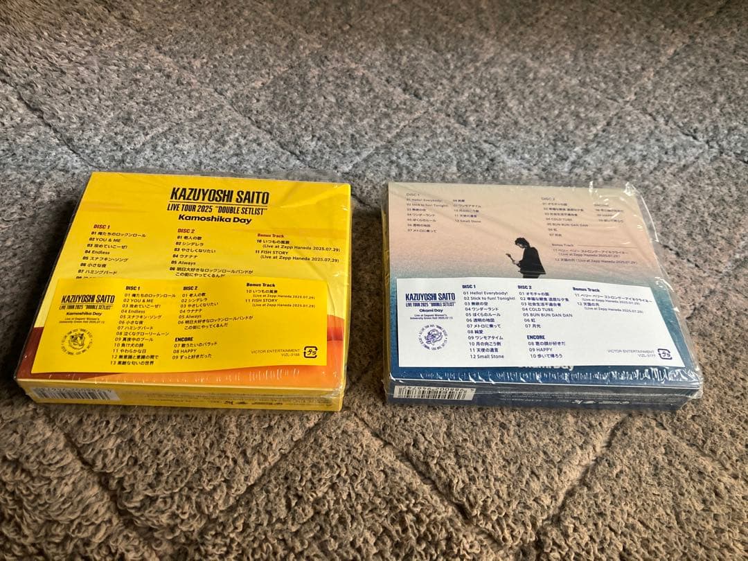 斉藤和義　カモシカとオオカミ　限定盤ライブCD セットのみ　バッジはありません