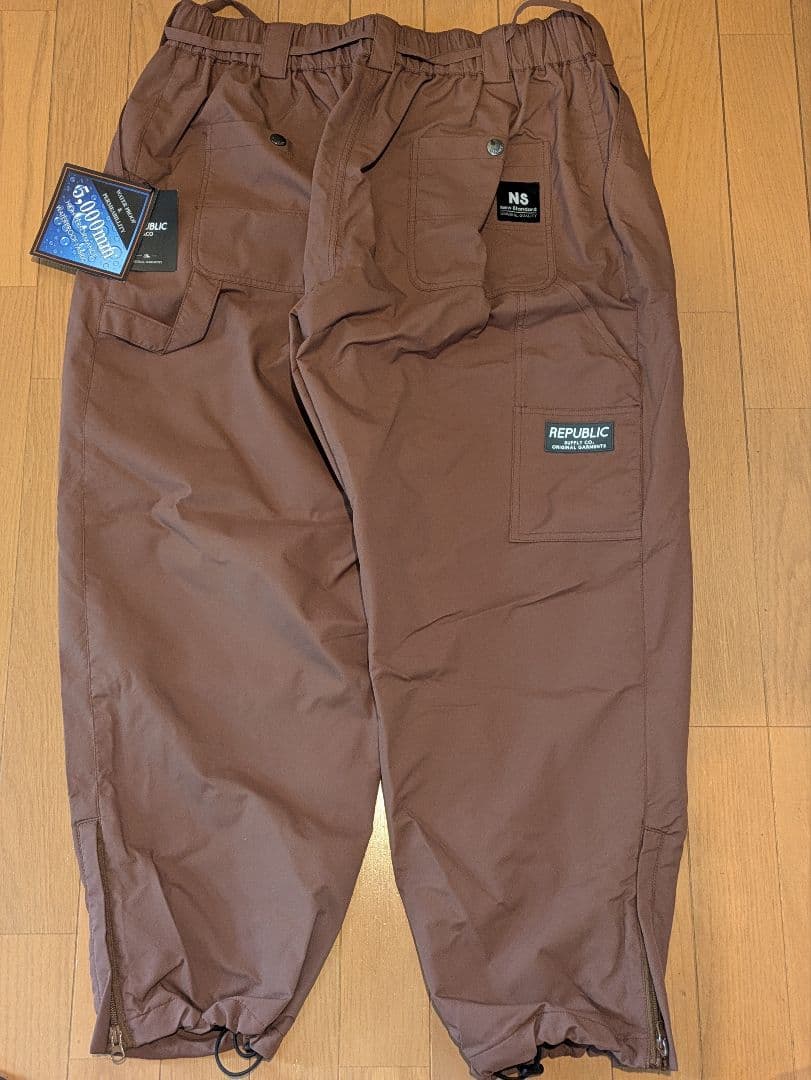 スノーボード REPUBLIC&CO WIDE PAINTER PANTS