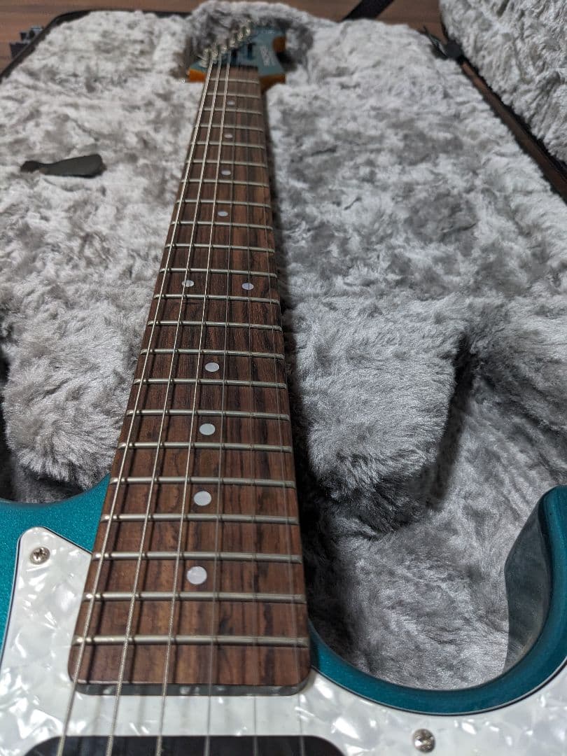 YAMAHA　PACIFICA612VⅡXティールグリーン　korgDT-10
