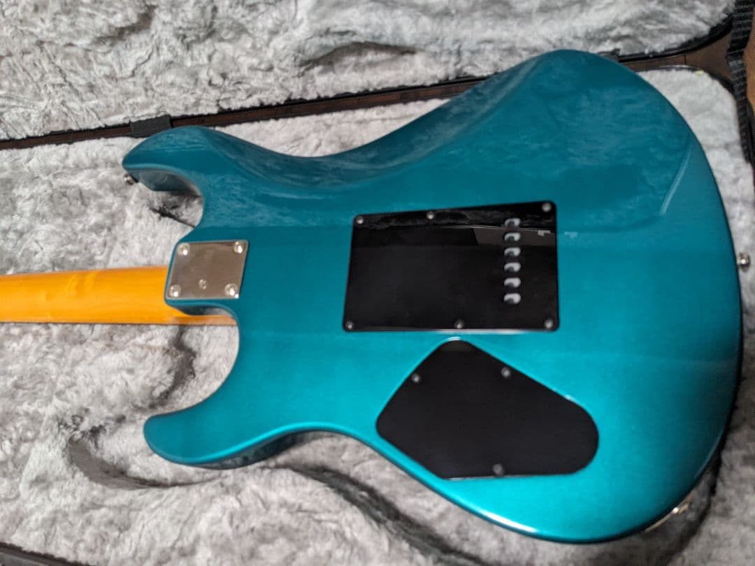 YAMAHA　PACIFICA612VⅡXティールグリーン　korgDT-10