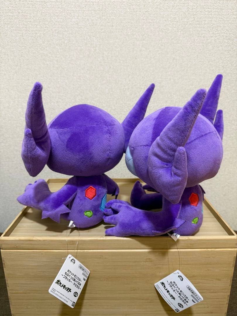 ポケモンぬいぐるみ　ヤミラミ　ブラッキー　オオタチ　ニャオハ　各2体（合計8体）