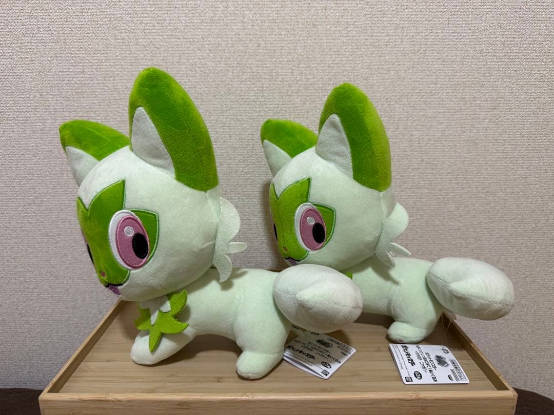 ポケモンぬいぐるみ　ヤミラミ　ブラッキー　オオタチ　ニャオハ　各2体（合計8体）