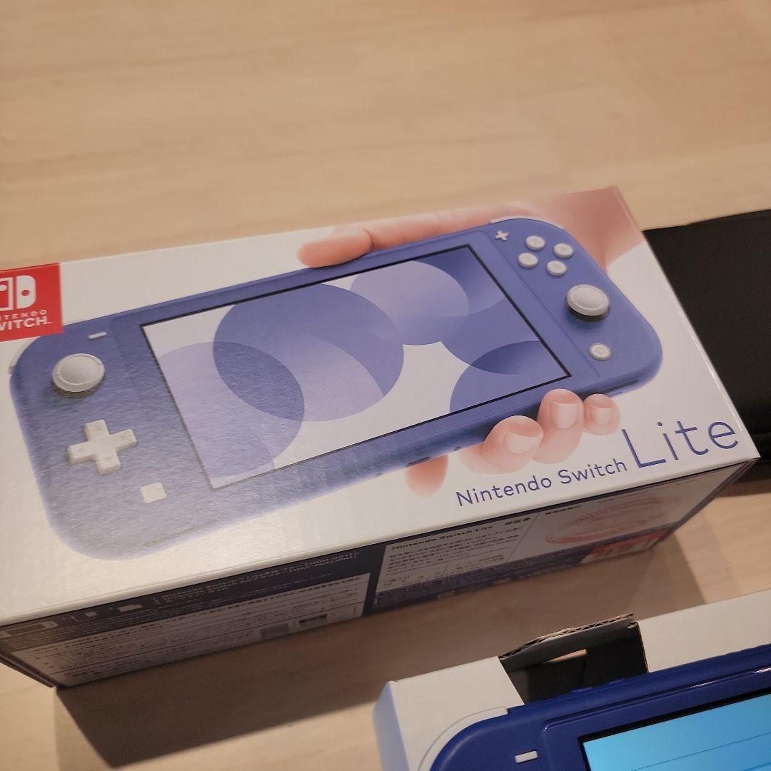 Nintendo Switch Lite 青色 充電器・ケース付き