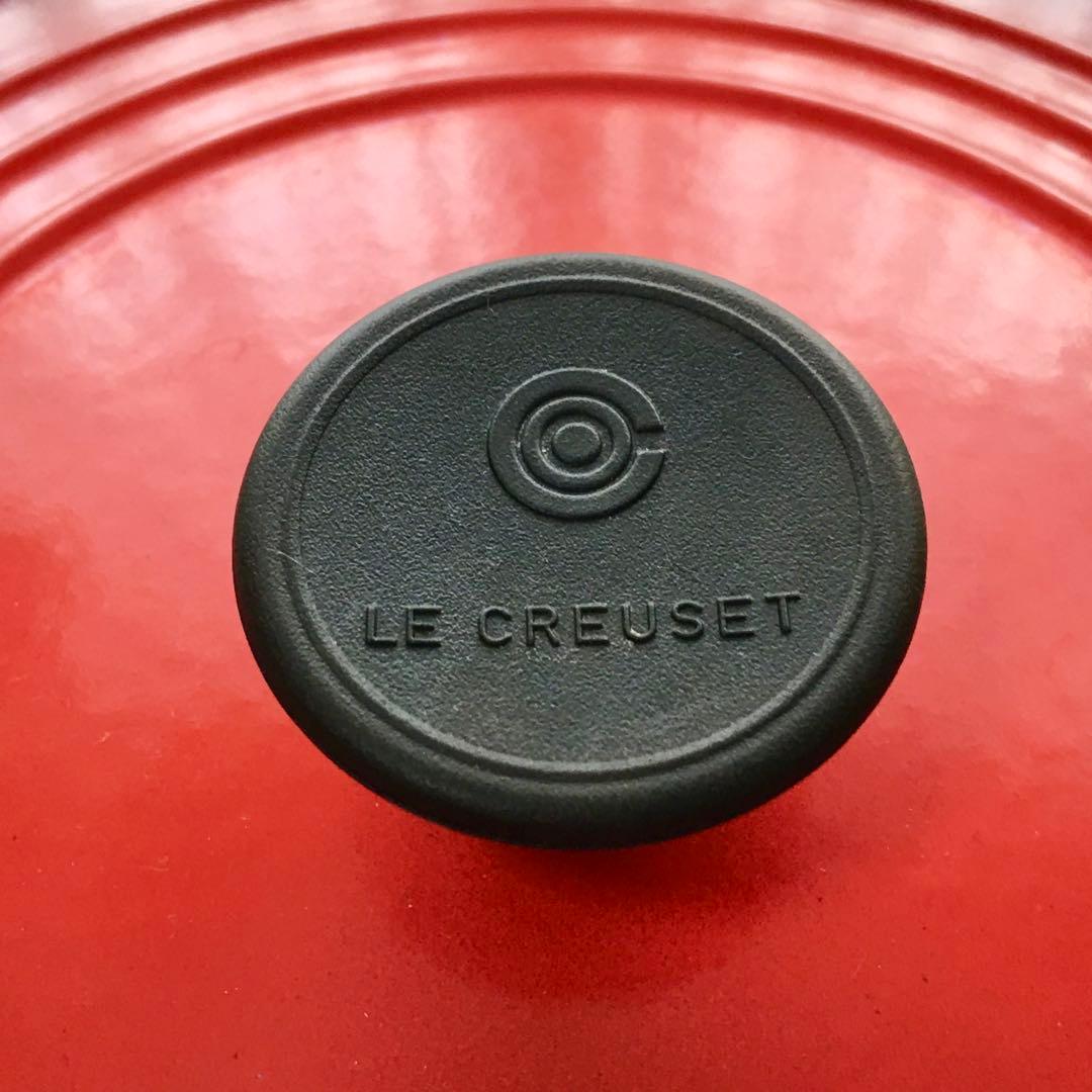 LE CREUSET ル・クルーゼ ココットロンド 22cm レッド/赤 両手鍋