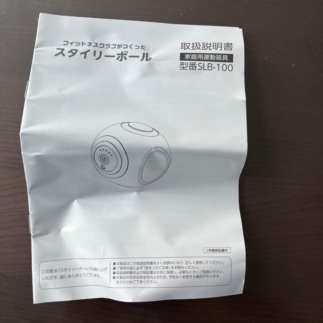 フィットネスクラブがつくったスタイリーボールSLB-100