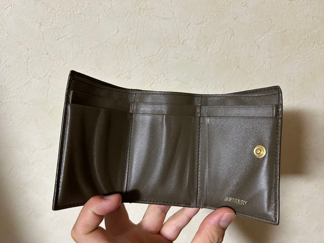 BURBERRY 三つ折財布