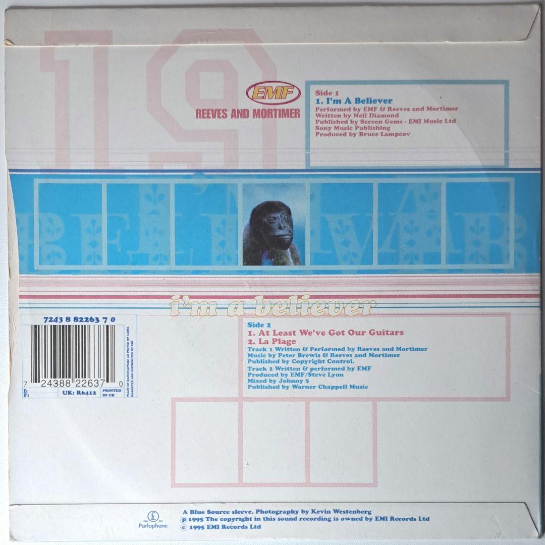 レア　EMF　I'm A Believer　レコード　EP　Monkees