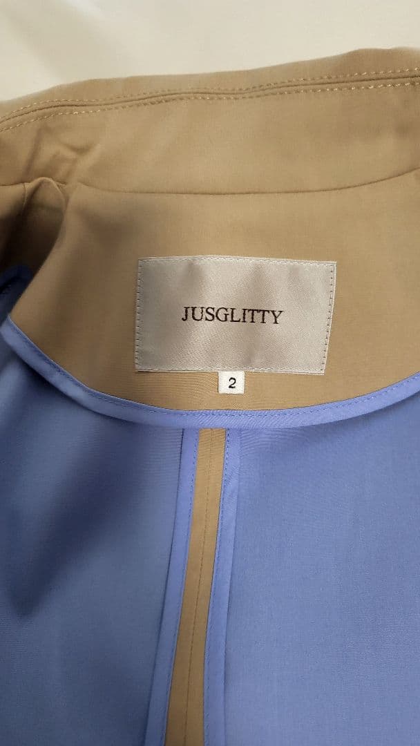 JUSGLITTY ボンディングＡラインコート