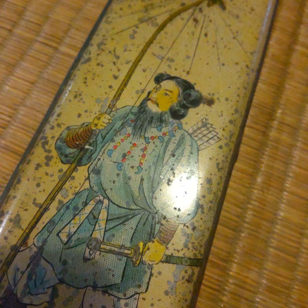 【珍品】神武天皇 筆箱 ペンケース