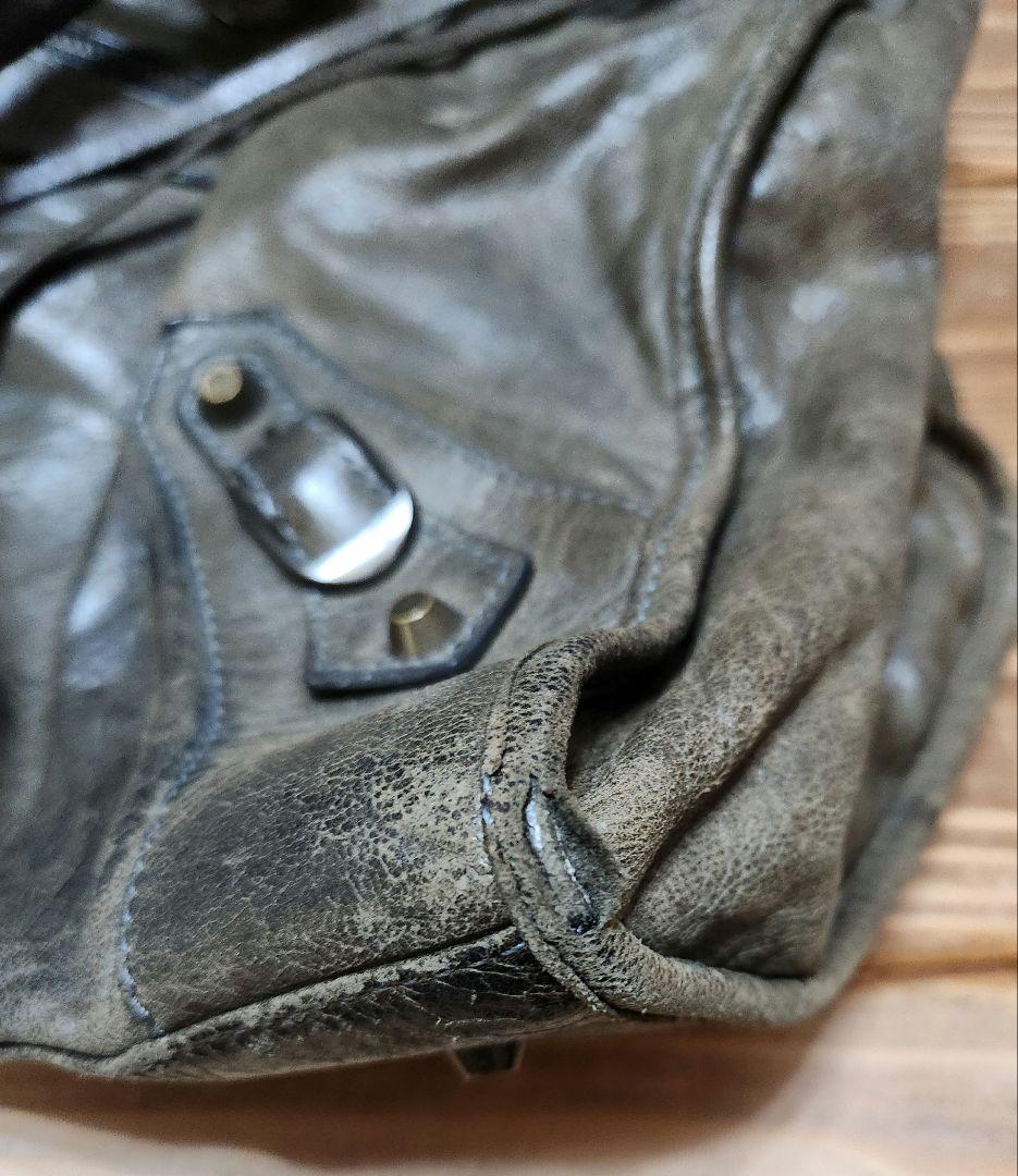 希少 BALENCIAGA バレンシアガ ザ ワーク work グレー