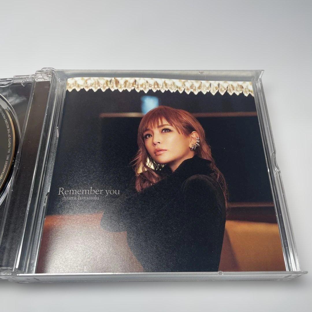 浜崎あゆみ Remember you CD1枚、DVD2枚　3枚組
