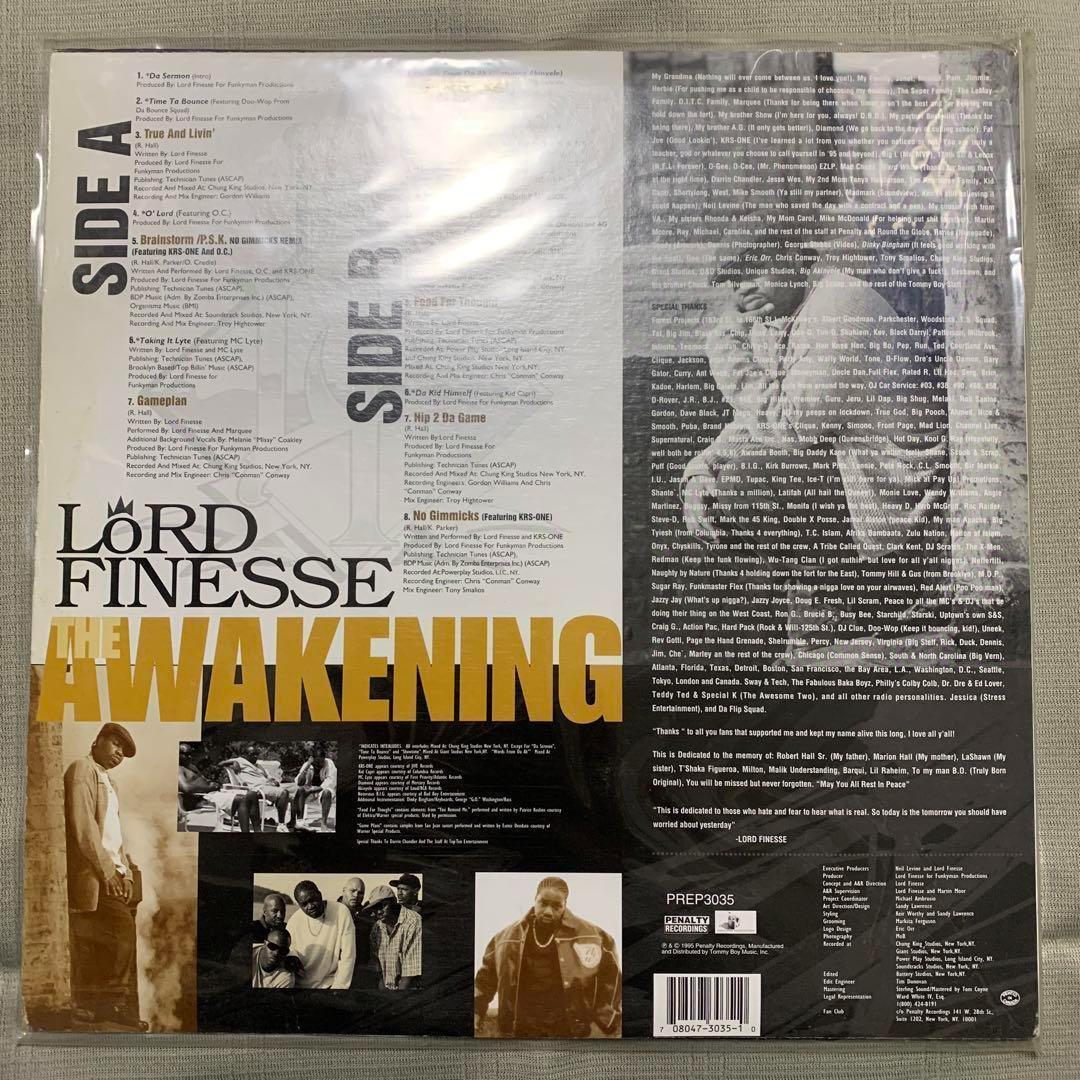 LORD FINESSE ロード・フィネス THE AWAKENING レコード