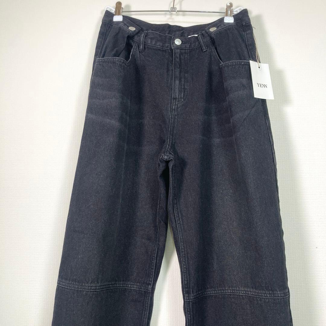 【新品YENN】YENN TUCK BELT DESIGN PANTS 38