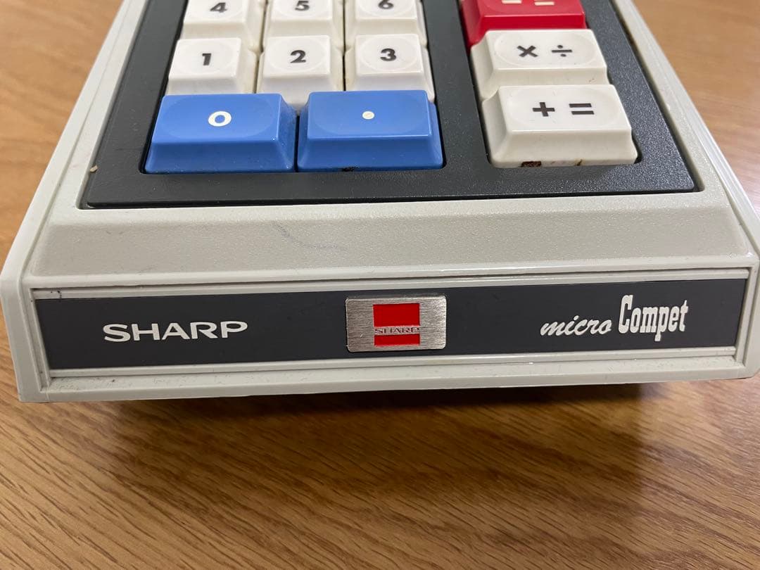 カ*タ様 シャープ　電子ソロバン マイクロコンペット MICRO COMPET