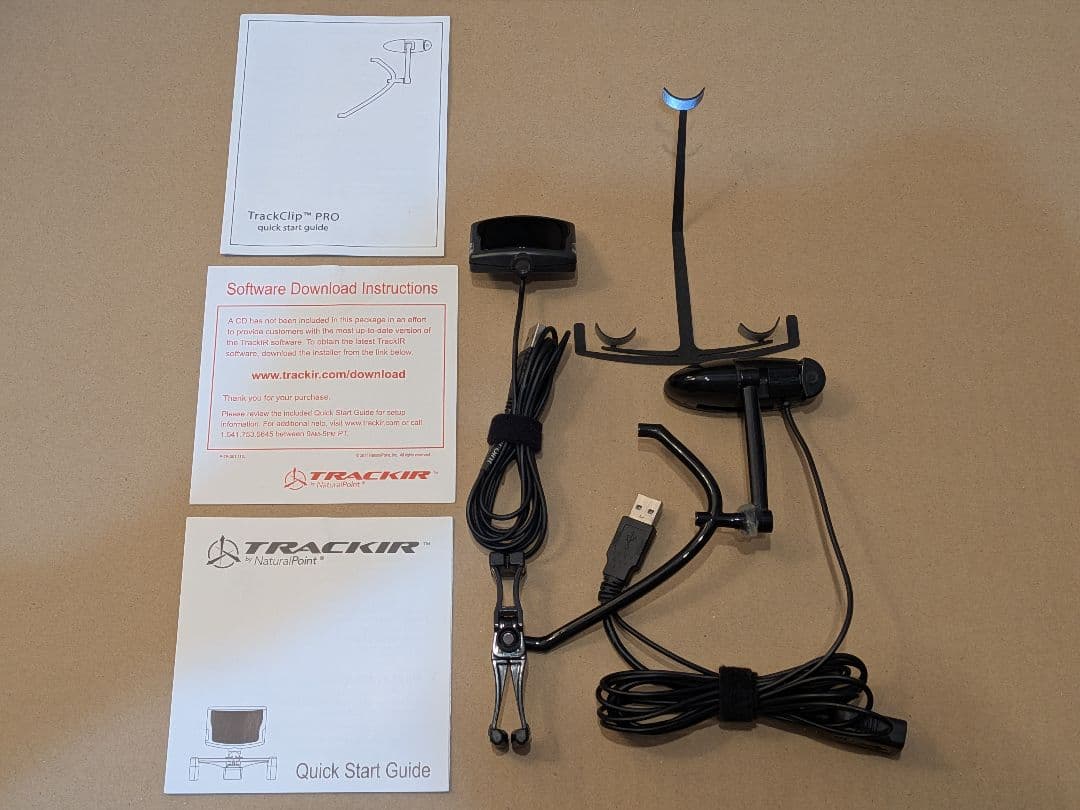 その他 Natural Point TrackIR5 + TrackClip Pro