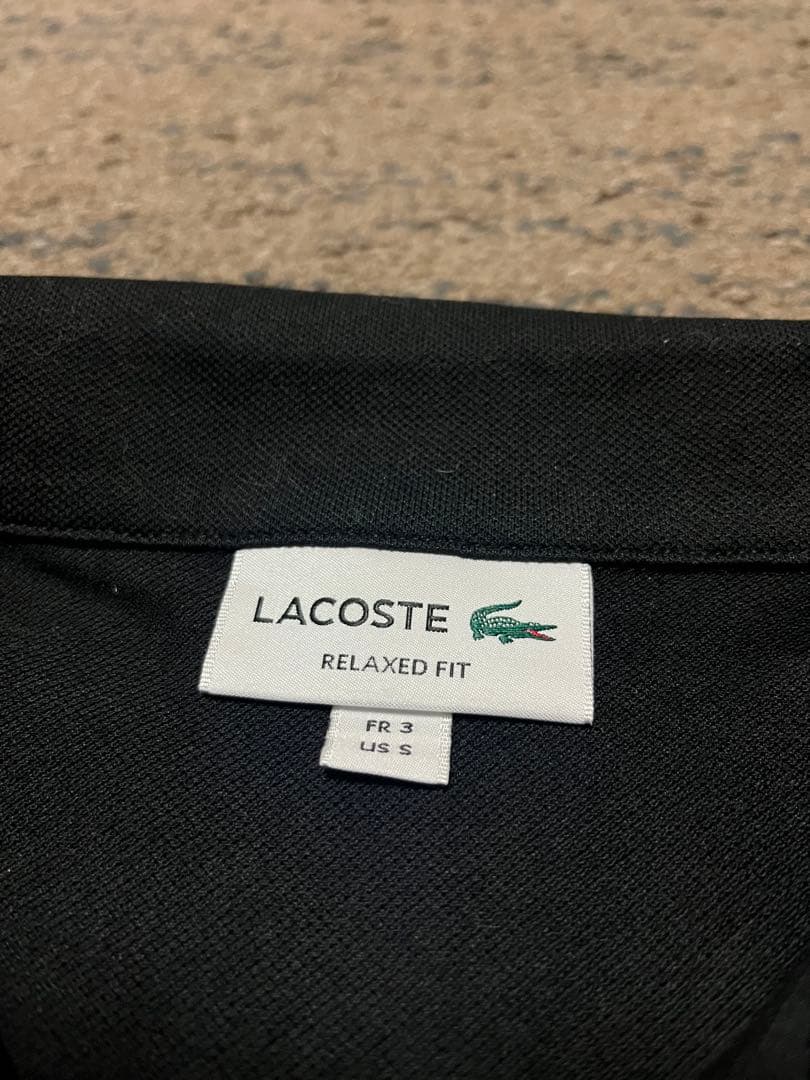 【supmi08】LACOSTE ラコステ 鹿の子地ポロシャツ 3 S